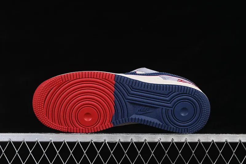 All categories Nk Air Force 1 Air Force series Nk Air Force 1 Low Air Force low-top Nike Air Force 1'07 Low red and blue contrast Air Force 1 low-top casual sneakers HT5088-625